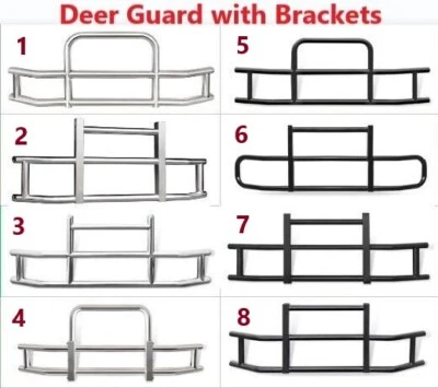 VIMGUARD Front Deer Guard+Brackets for Volvo VNL/Cascadia/ Kenworth/Peterbilt US Foto 1 de 4