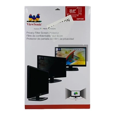 Protector Pantalla Filtro Privacidad ViewSonic 23.8", VSPF2380 - Embalaje Sellado Foto 1 de 4