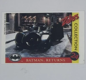 THE BATMOBILE ROOKIE BATMAN RETURNS 1992 DC  COMICS #24 ZELLERS CARD - Picture 1 of 3