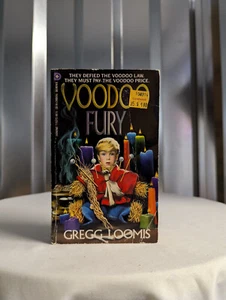 Voodoo Fury by Gregg Loomis - 1991 Diamond Horror Paperbacks from Hell - Picture 1 of 3