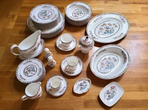 WEDGWOOD KUTANI CRANE BONE CHINA - EINZELN LIEFERBAR - A1 ZUSTAND - Bild 1 von 80