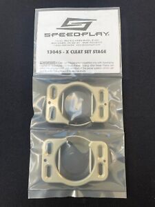 Speedplay X-Series Cleat Set (Stage), for X1, X2 & X5 pedals, new