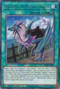 YGO-3x-Near Mint-Dracoback, the Rideable Dragon - GRCR-EN032 - Rare - 1st Editio - Picture 1 of 1