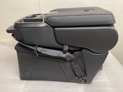 19-23 CHEVROLET TAHOE SILVERADO EBONY CLOTH CENTER JUMP SEAT WITH STORAGE...RARE - Image 1 of 4
