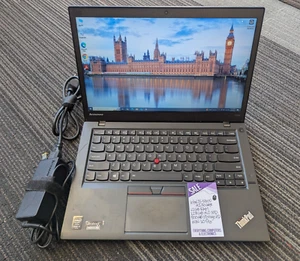 Lenovo ThinkPad T450s Laptop 14.1" Display i5-5300U 12GB RAM Windows 10 Pro - Picture 1 of 6