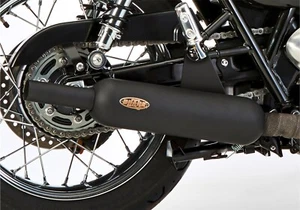 Escape Shark RETRO Classic negro mate Bonneville T100 T120 PVP 679,- - Imagen 1 de 5