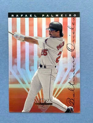 1995 Leaf Limited Baseball Rafael Palmeiro #86 Baltimore Orioles - Image 1 of 2