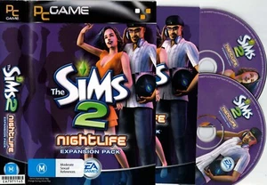 The Sims 2: Nightlife PC Game CD Rom 2005 - Picture 1 of 2