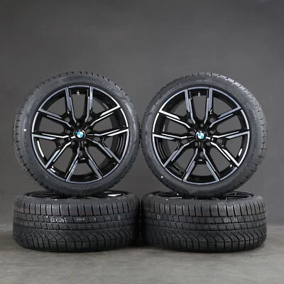 19 Zoll Winterräder original BMW i4 4er G26 M859 8747304 8747305 Winterreifen - Bild 1 von 4