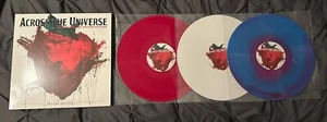 Across The Universe Soundtrack 3LP Colored Vinyl Records Used. Excellent+ - Picture 1 of 17