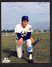 Jon Matlack Signed Autographed 8 x 10 Photo pose New York Mets FREE SHIPPING