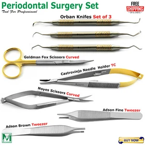 Micro Periodontal Oral Surgery Kit Surgical Instruments and Dental Surgery Kit - Picture 1 of 8
