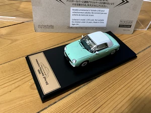 Modellino auto Hachette Japan 1991 Nissan Figaro verde smeraldo 1/43 RARO NO Kyosho - Foto 1 di 10