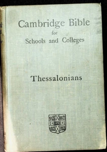The Epistles to the Thessalonians ed by G. G. Findlay 1904 hardcover - Picture 1 of 1