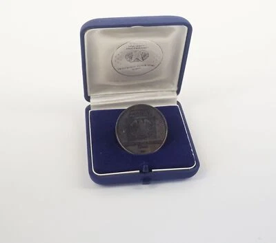 Germany Reichstag Berlin Silver 1000 Pure Medal In Box (Toned!)  - Free Ship USA - Image 1 of 4