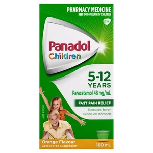 Panadol Children 5-12 years 100ml (Orange) - Picture 1 of 1