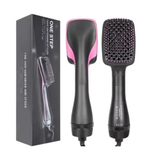 Hair Dryer Hot Air Brush Styler and Volumizer Hair Straightener Curler Comb Roll - Picture 1 of 13