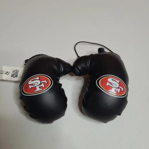 San Francisco 49ers NFL Mini Boxing Gloves Rearview Mirror Auto Car Truck Cover