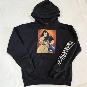 Dragon Ball Z Super Saiyan Art Mens M Black Sweatshirt Goku Vegeta Hoodie - Picture 1 of 7