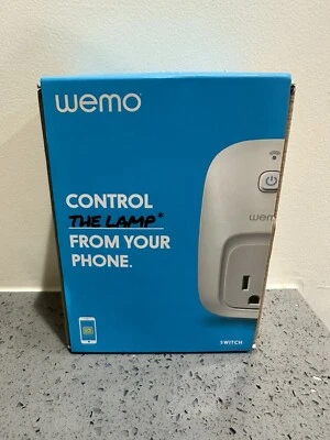 WEMO LAMP SWITCH #F7C060 Brand New - Image 1 of 3