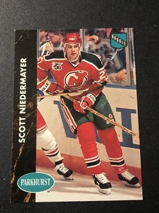 1991-92 Parkhurst Scott Niedermayer #94 HOF