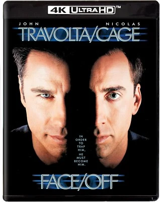 Face/Off (1997) - 4K UHD Blu-ray - New Sealed - Nicolas Cage, John Travolta - Image 1 of 3