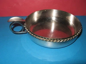 French sommelier big cup probably for wine tasting - Tastevin by "Groupe SEB" - Picture 1 of 12