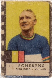 FIGURINA NANNINA?? ANNI 30 CICLISMO CYCLING CYCLISME, 1 SCHERENS PERFETTA B68 - Imagen 1 de 1