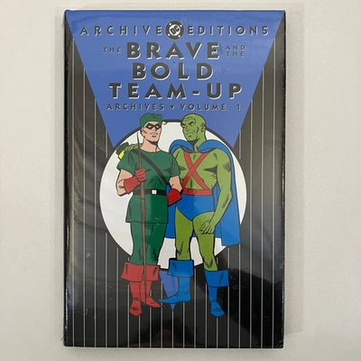 SEALED Brave and the Bold Team Up Archives Volume 1 Archive Edition DC 2005 HCDJ - Image 1 of 4