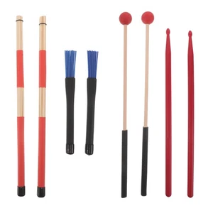Drumsticks Set: Tragbare Drumstick Aufbewahrungstasche mit Drumsticks Set Nylon - Bild 1 von 12