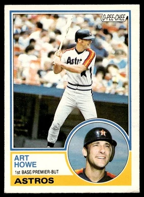 1983 O-Pee-Chee Art Howe Houston Astros #372 - Image 1 of 2