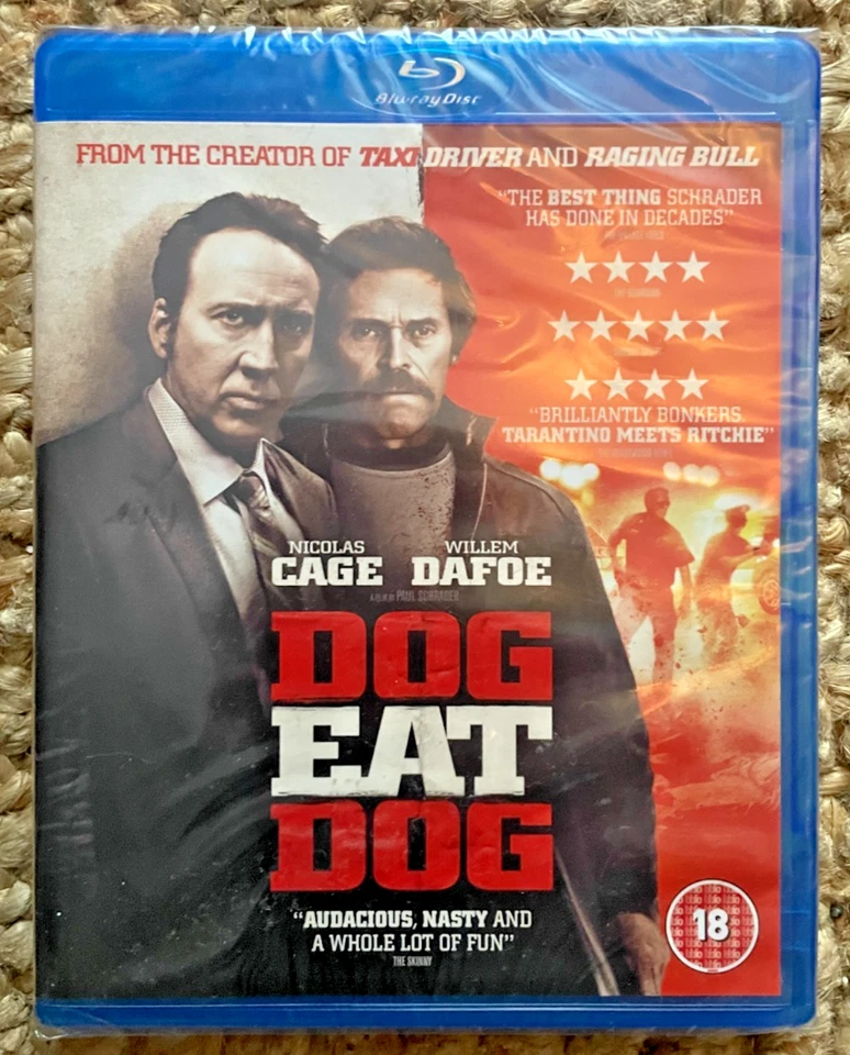 Dog Eat Dog (2016, Nicolas Cage / Willem Dafoe) – Blu-ray, Sealed - Image 1 of 2