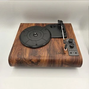 Bluetooth Stereo Plattenspieler mit integrierten Lautsprechern & AM/FM VOKSUN 1689 3-Gang - Bild 1 von 8