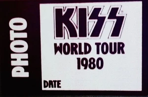 Kiss World Tour Pass 1980 - Picture 1 of 2