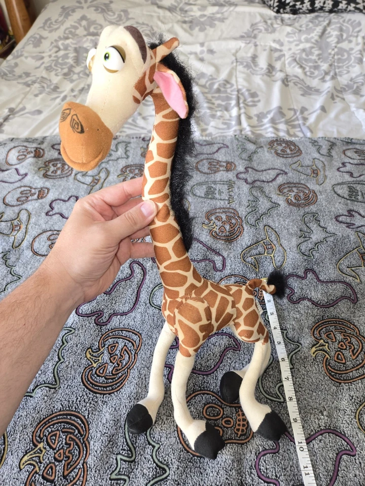 Naco Melman Giraffe Madagascar Stuffed Plush DreamWorks - Image 1 of 4