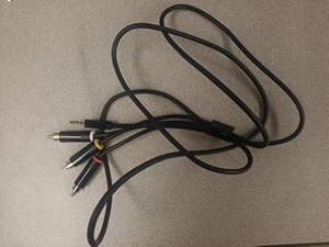 Original OEM Xbox 360 E AV Cable Xbox E AV Cable Very Good 1Z - Picture 1 of 3