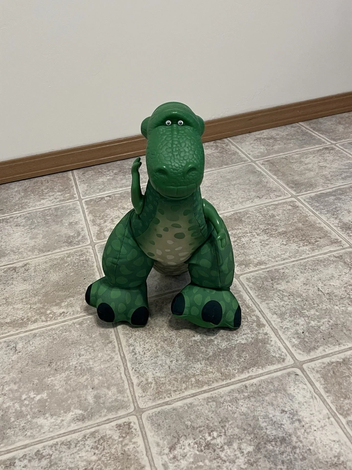 Fisher Price Toy Story 3 Big Roarin Rex T2406 2009 13" dinosaurio peluche ruido Foto 1 de 2