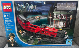 Lego Harry Potter Motorized Hogwarts Express 10132 Rc Train Set 100% Complete