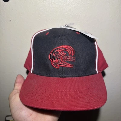 Sombrero negro/rojo elástico talla ozono surf O’Neill de colección nuevo con etiquetas  Foto 1 de 4