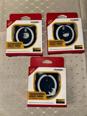 Poke Ball Go Plus+ Silicone Protective Case Blue DoBe Lot Of 3 New - Image 1 of 4