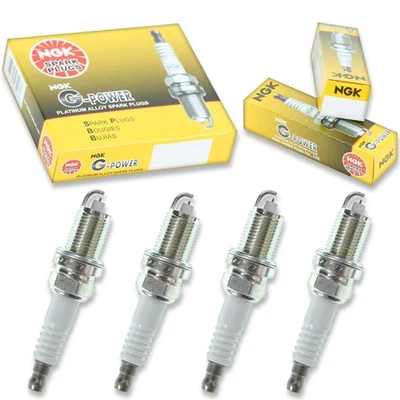 Juego de 4 bujías NGK G-Power para Hyundai Sonata 2006 2,4 L - Kit de motor dq Foto 1 de 4