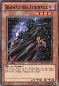 YuGiOh Grabwächters Attentäter SDMA-DE013 Common Poor 1st - Bild 1 von 2