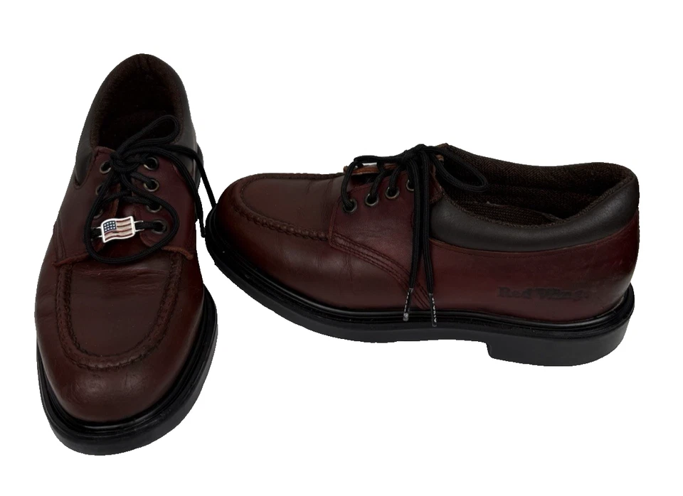 Zapatos Oxford De Colección Red Wing 105 Puntera Sin usar, Súper Suela Hechos en EE. UU. Talla 9 Y2K Foto 1 de 4