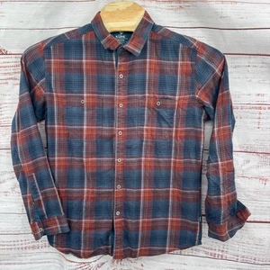 Camisa KUHL Para Hombres Mediana A Cuadros Manga Larga Camisa Abotonada Aire Libre Senderismo Informal - Imagen 1 de 11