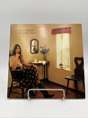 Nanci Griffith-poet in my window-Featherbed Production FB902 Lp Vinyl Record NM - Image 1 of 4