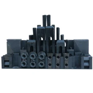 402215 M10 Kit di bloccaggio metrico per fresatrice 58pz con supporto - Foto 1 di 5