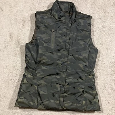 FORMA Camuflaje Cremallera Bolsillo Puffer Chaleco Mujer Mediano Exterior Caza Senderismo Camping Foto 1 de 4