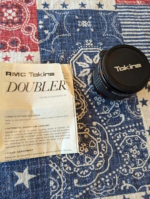 DOBLE Tokina RMC para teleconvertidor N/Ai para Nikon Japón Foto 1 de 4
