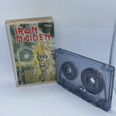 IRON MAIDEN Fame Self Titled 1ST Debut Album Cassette Tape EMI 1985 Rare - Image 1 of 4