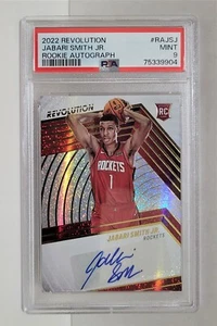 2022-23 Panini Revolution Jabari Smith Jr. RC #RA-JSJ - PSA 9 MINT AUTO Rookie - Picture 1 of 2